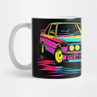 BMW E30 - Rainbow Mug